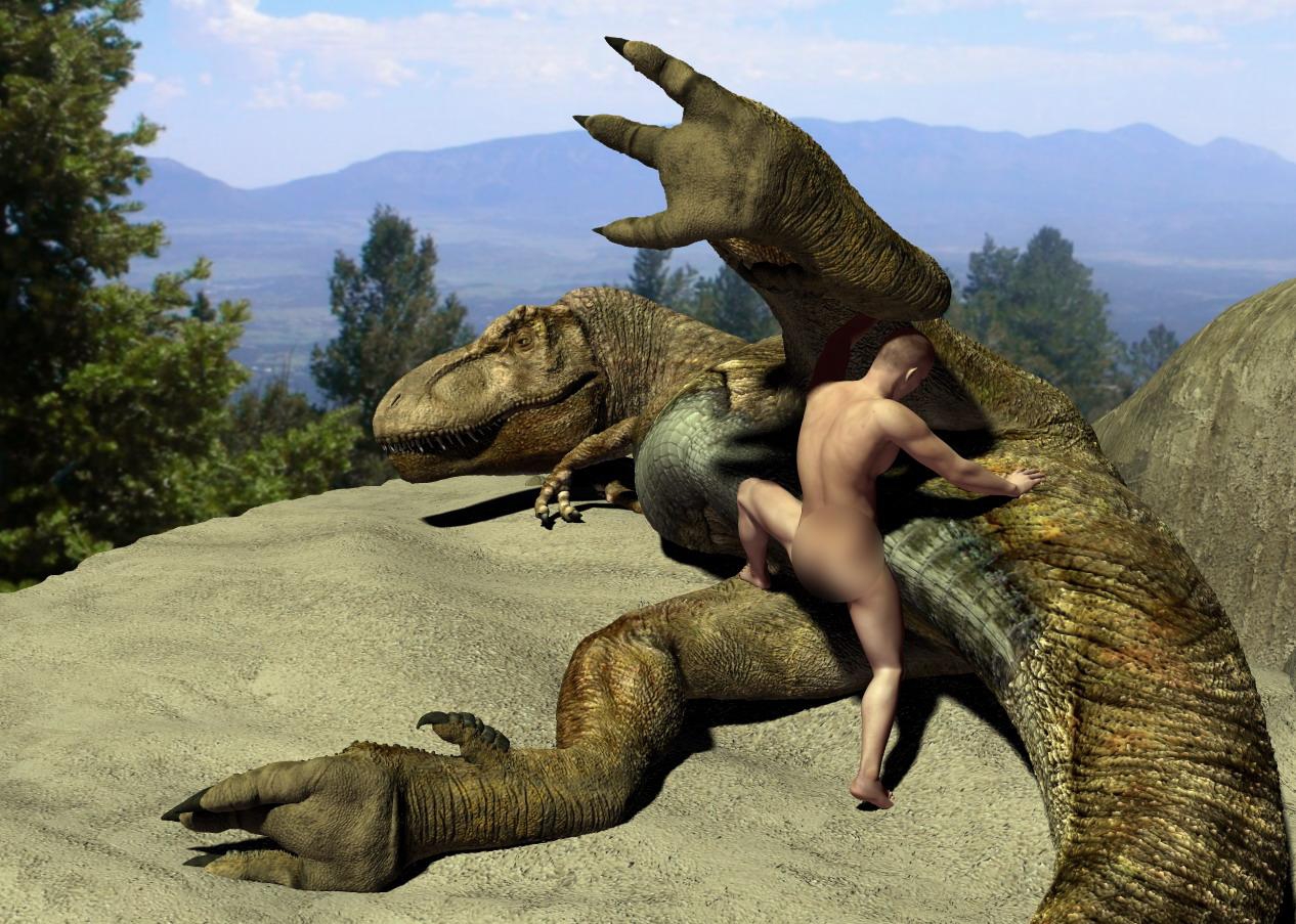 динозавры едят голых людей (120) фото